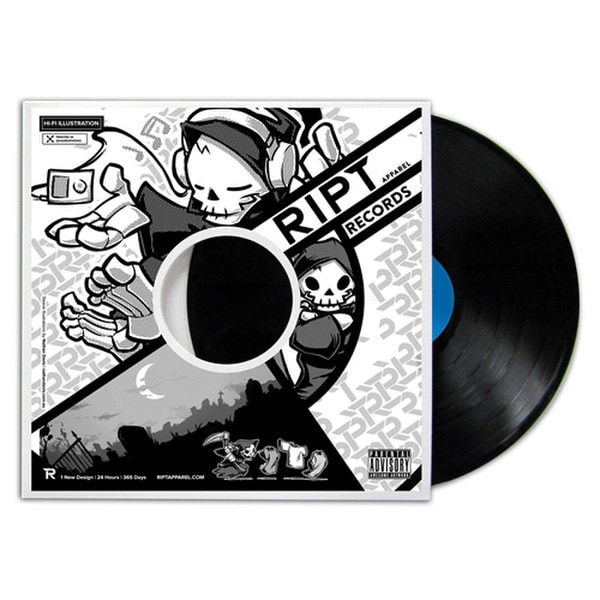 LP Vinyl Record Jacket. PRINTABLE.